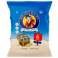 Pirate's Booty Aged White Cheddar Puffs, 6 Count