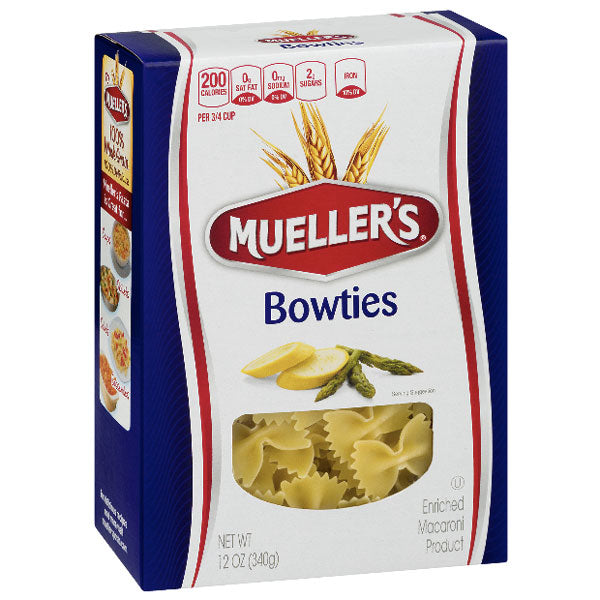 Muellers Bowties Pasta, 12 oz - Water Butlers
