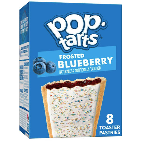 PopTarts Toaster Pastries, Breakfast Foods, Frosted Blueberry, 8 Ct