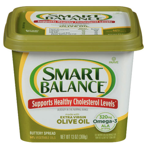 Smart Balance Buttery Spread Made with Extra Virgin Olive Oil, 13 oz.