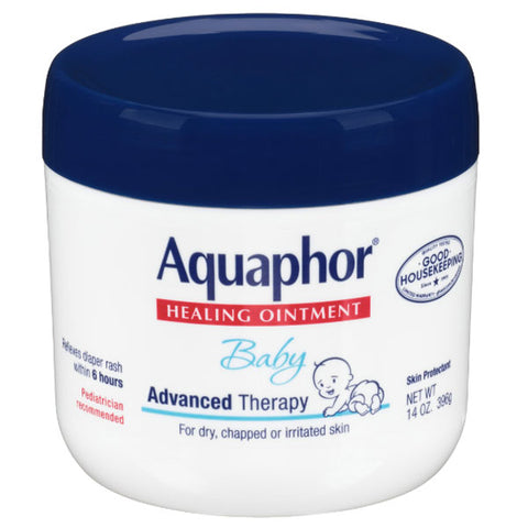 Aquaphor Baby Healing Ointment, Baby Skin Care and Diaper Rash, 14 oz.