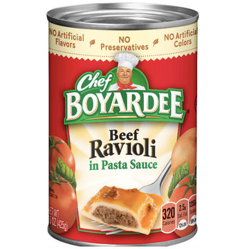 Chef Boyardee Beef Ravioli, 15 oz