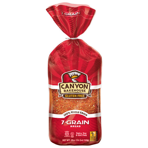 Canyon Bakehouse Gluten Free 7-Grain Bread, 18 oz