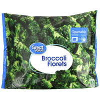 Great Value Broccoli Florets, 12 oz - Water Butlers