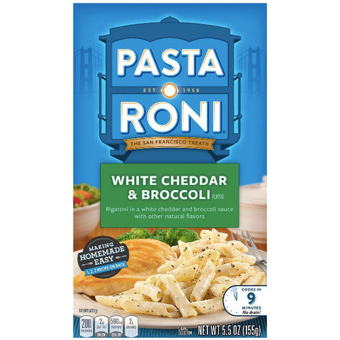 Pasta Roni White Cheddar & Broccoli Flavor Pasta Mix 5.5 oz - Water Butlers