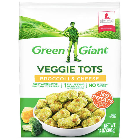 Green Giant Veggie Tots Broccoli & Cheese, 14oz - Water Butlers