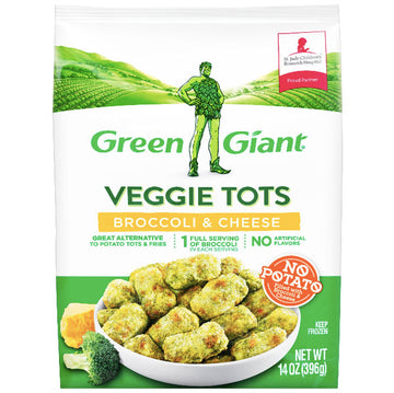 Green Giant Veggie Tots Broccoli & Cheese, 14oz