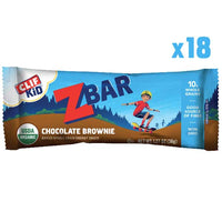 CLIF Kid ZBAR, Organic Granola Bars, Chocolate Brownie Cookie, 18 Ct - Water Butlers