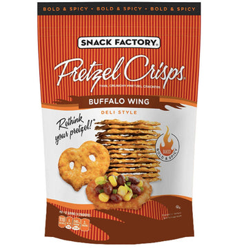 Snack Factory Pretzel Crisps, Party Size - Buffalo Wing, 14 oz