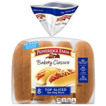 Pepperidge Farm Top Sliced White Hot Dog Buns, 14 oz, 8 Ct - Water Butlers