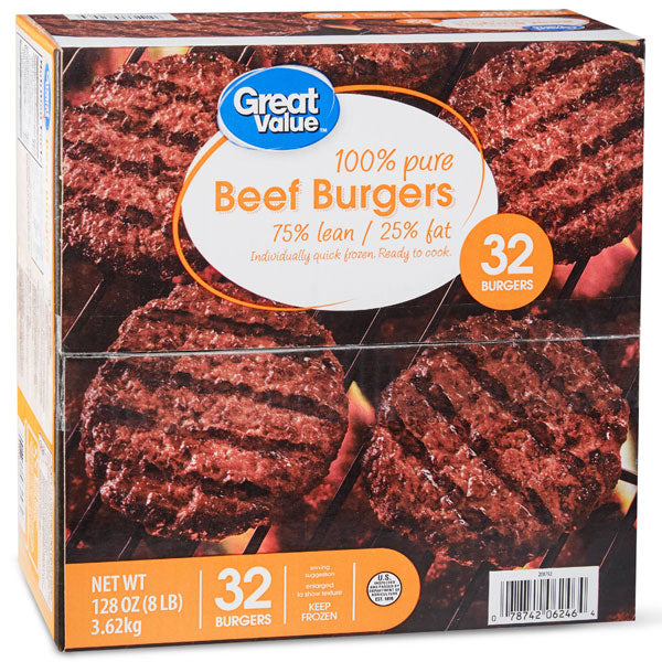 Great Value Cheese Burger Review (Walmart Brand Frozen Burger