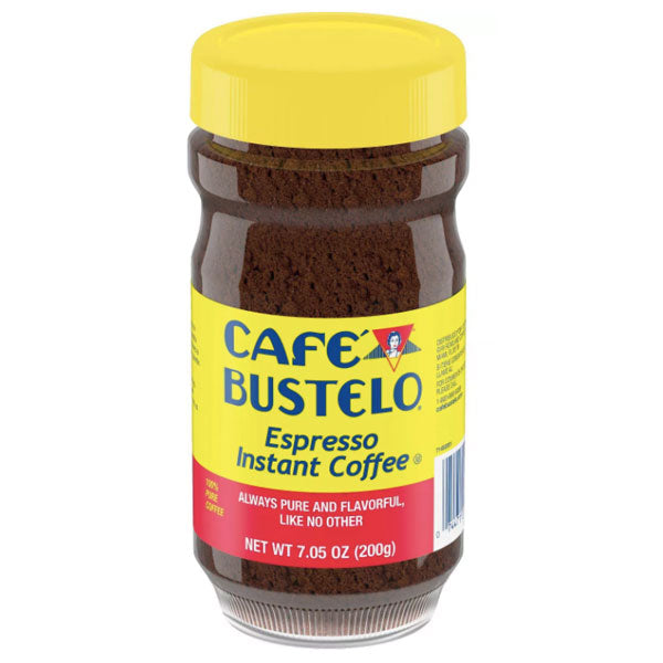 Café Bustelo Espresso Dark Roast Instant Coffee, 7.05 oz - Water Butlers