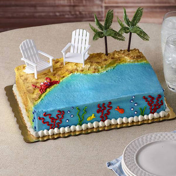 Disney Beach Retreat Cake