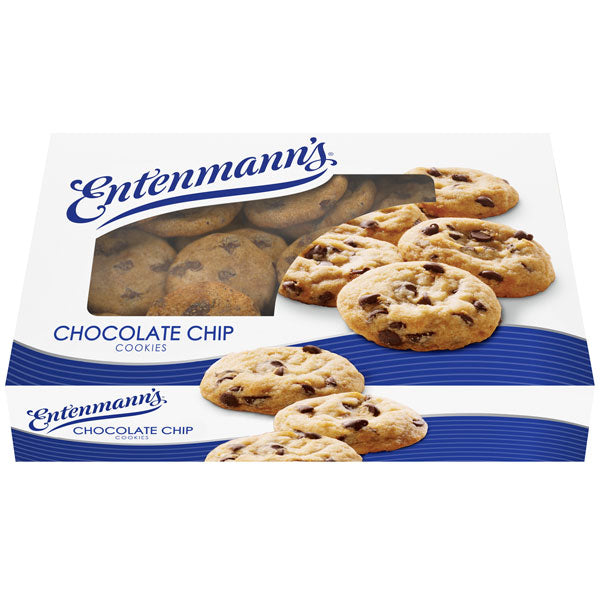 Entenmann's Chocolate Chip Cookies, Soft Baked, 12 oz