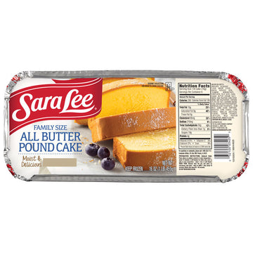 Sara Lee Family Size All Butter Pound Cake, 16 oz.