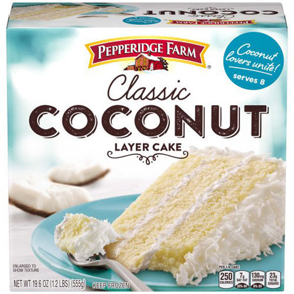 Pepperidge Farm Frozen Coconut Layer Cake, 19.6 oz.