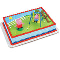 Peppa Pig Swing Set Birthday Cake