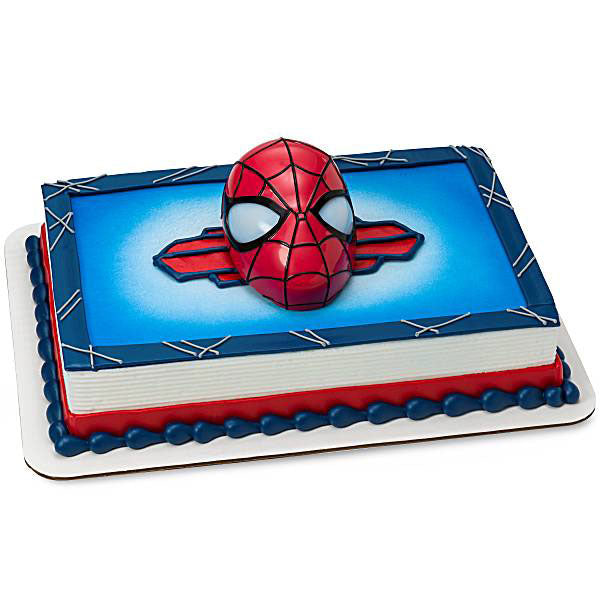 Spiderman Ultimate Light up Eyes Birthday Cake