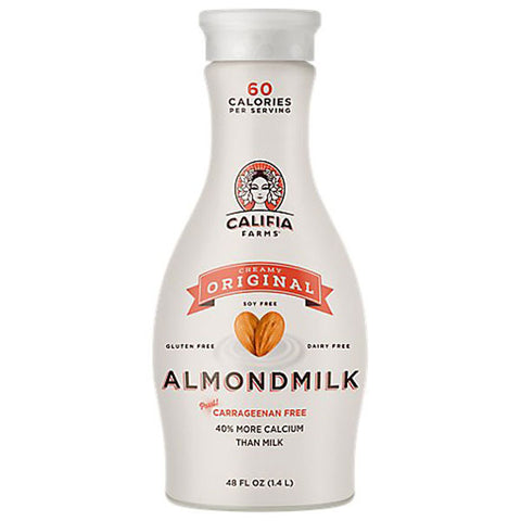 Califia Farms Creamy Original Non Dairy Almond Milk, 48 oz