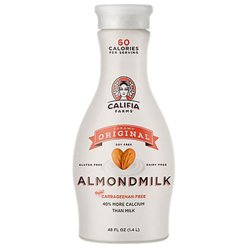 Califia Farms Creamy Original Non Dairy Almond Milk, 48 oz