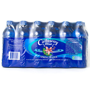 Callaway Blue Spring Water 16.9 fl oz, 24 Pack
