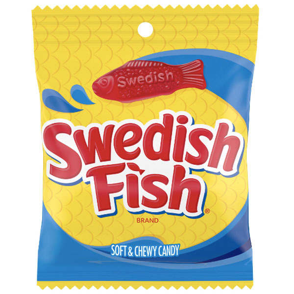 Swedish Fish Candy, Original Flavor, 3.6 oz