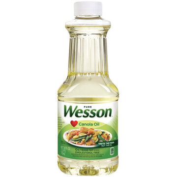 Wesson Pure Canola Oil, 24 fl oz