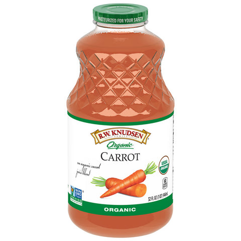 R.W. Knudsen Family Organic Carrot Juice, 32 fl oz.