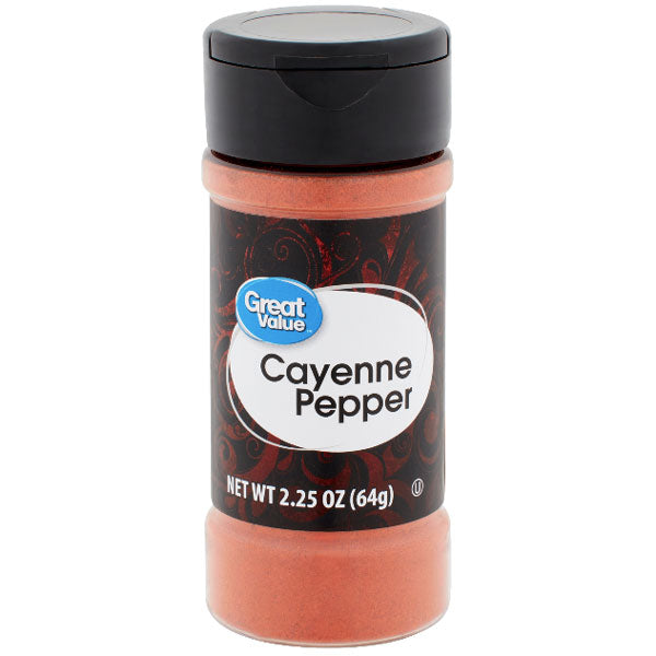 Great Value Cayenne Pepper, 2.25 oz - Water Butlers