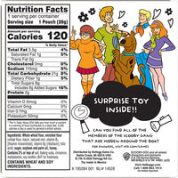 Kellogg's Scooby-Doo Cinnamon Graham Sticks Crackers, Snack & Surprise Toy, 1oz