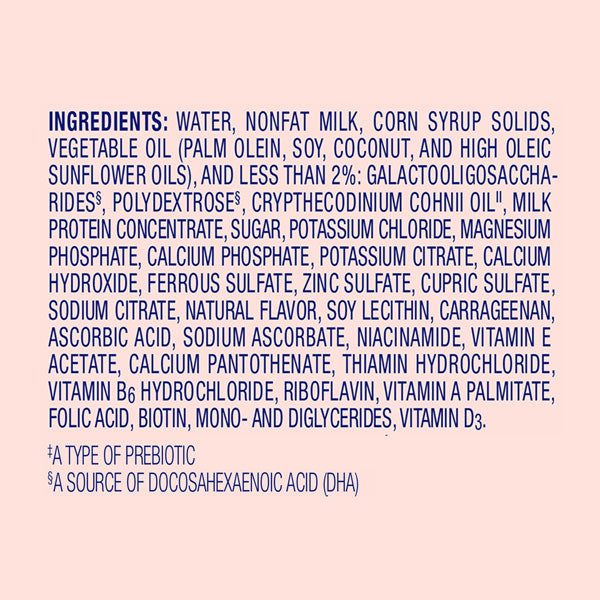 Enfagrow NeuroPro Toddler Nutritional Drink, Omega-3 DHA, Prebiotics & Non-GMO, Natural Milk Flavor Ready-to-Feed Liquid 8 Fl Oz