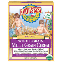Earth's Best Organic Multi-Grain Baby Cereal, 8 oz.