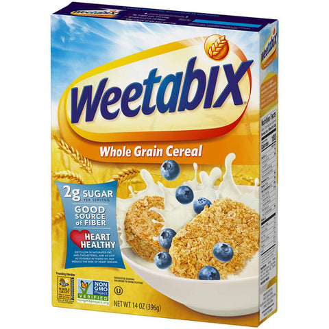 Weetabix Whole Grain Cereal, 14 oz