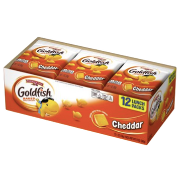 Cheddar Goldfish Crackers, 12 Ct