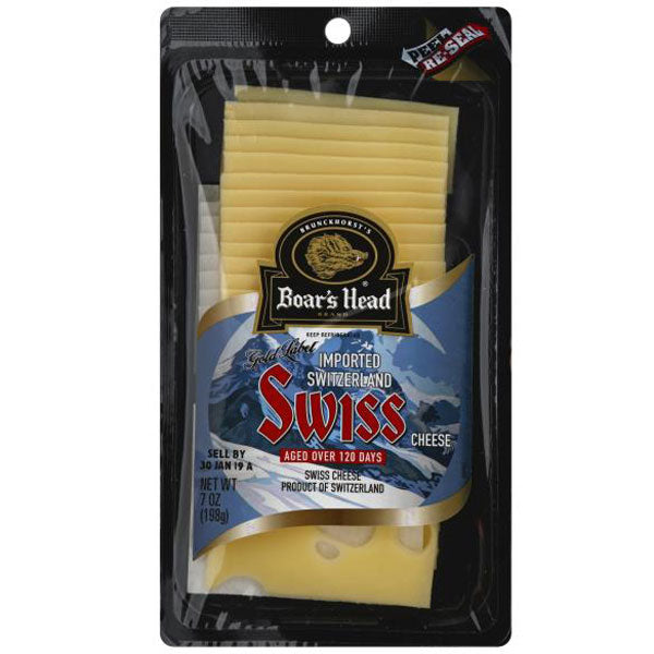 Boar's Head, Imported Switzerland Swiss Cheese, 7 oz.