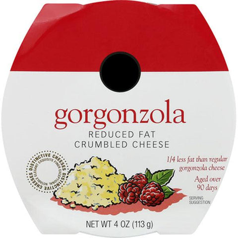 Store Brand  Crumbled Gorgonzola Cheese Reduced-Fat, Crumbled Cheese, 4oz