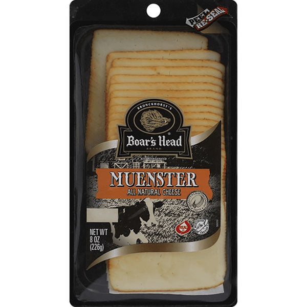 Boar's Head, Pasteurized Process Muenster Cheese, 8 oz.