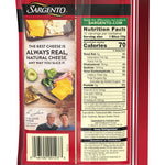 Sargento Sliced Provolone Natural Cheese with Natural Smoke Flavor, 12 slices