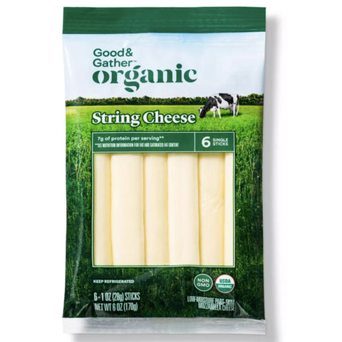 Good & Gather™ Organic String Cheese, 8 oz