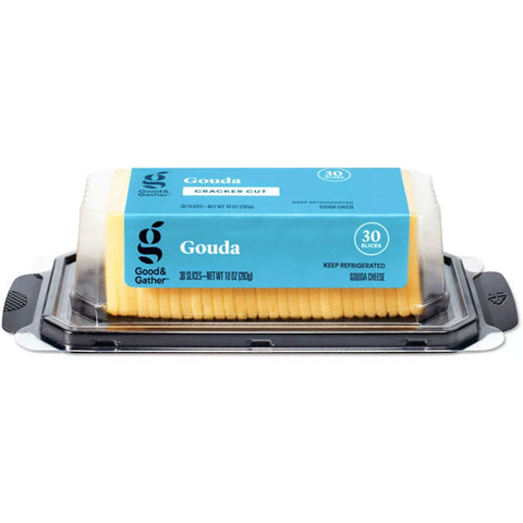 Good & Gather™ Gouda Cracker Cut Cheese, 10oz, 30 Slices