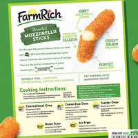 Farm Rich Breaded Mozzarella Sticks, 24 oz