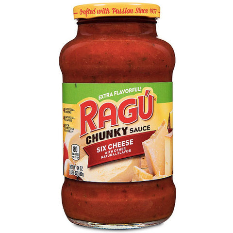 Ragú Cheese Creations Six Cheese Pasta Sauce, 24 oz. - Water Butlers