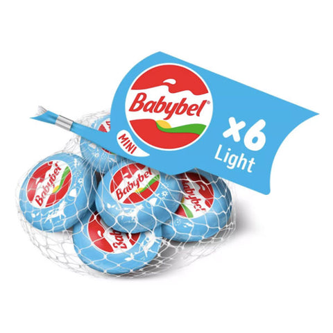 Mini Babybel Light Semisoft Cheese, 6 Ct