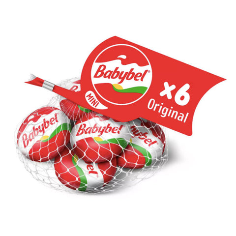 Mini Babybel Original Semisoft Cheese, 6 Ct