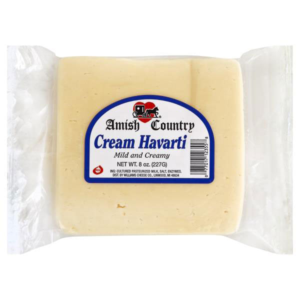 Amish Country Cheese, Cream Havarti, 8 oz.