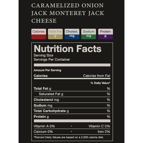 Boar's Head Caramelized Onion Jack Cheese Pre Sliced, 8 oz.