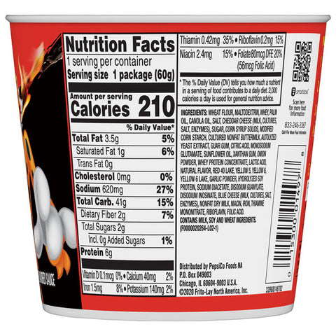 Cheetos Mac 'N Cheese, Flamin' Hot Flavor, 2.11 oz Cup