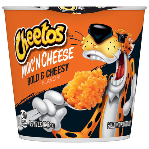 Cheetos Mac 'N Cheese, Bold & Cheesy Flavor, 2.32 oz Cup