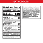 Cheez-It Baked Snack Crackers, Extra Toasty, 12 Count