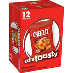 Cheez-It Baked Snack Crackers, Extra Toasty, 12 Count